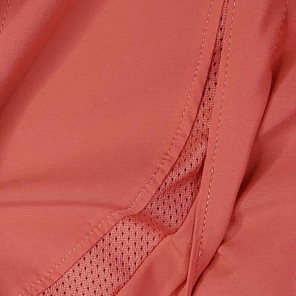 Under Armour Shirt Orange Heat Gear Loose Short Sleeve Button Down Men Size 3XL - Picture 7 of 12